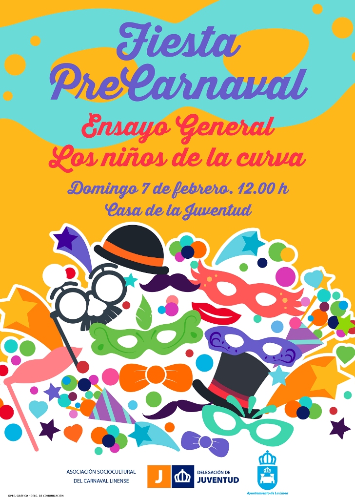 Cartel Pre Carnaval Juventud