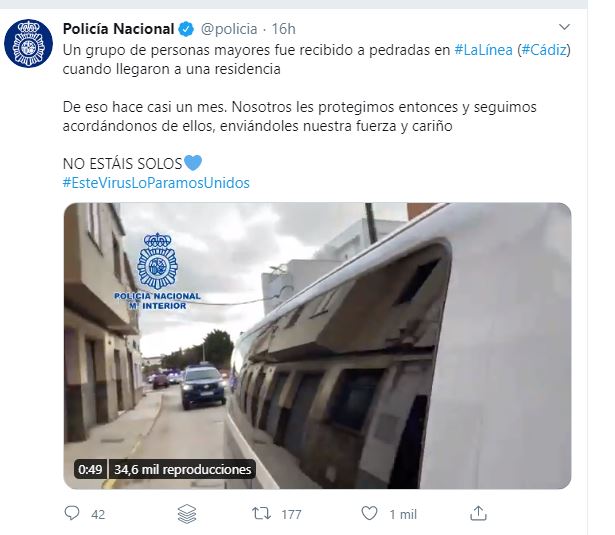 Policia nacional twitter