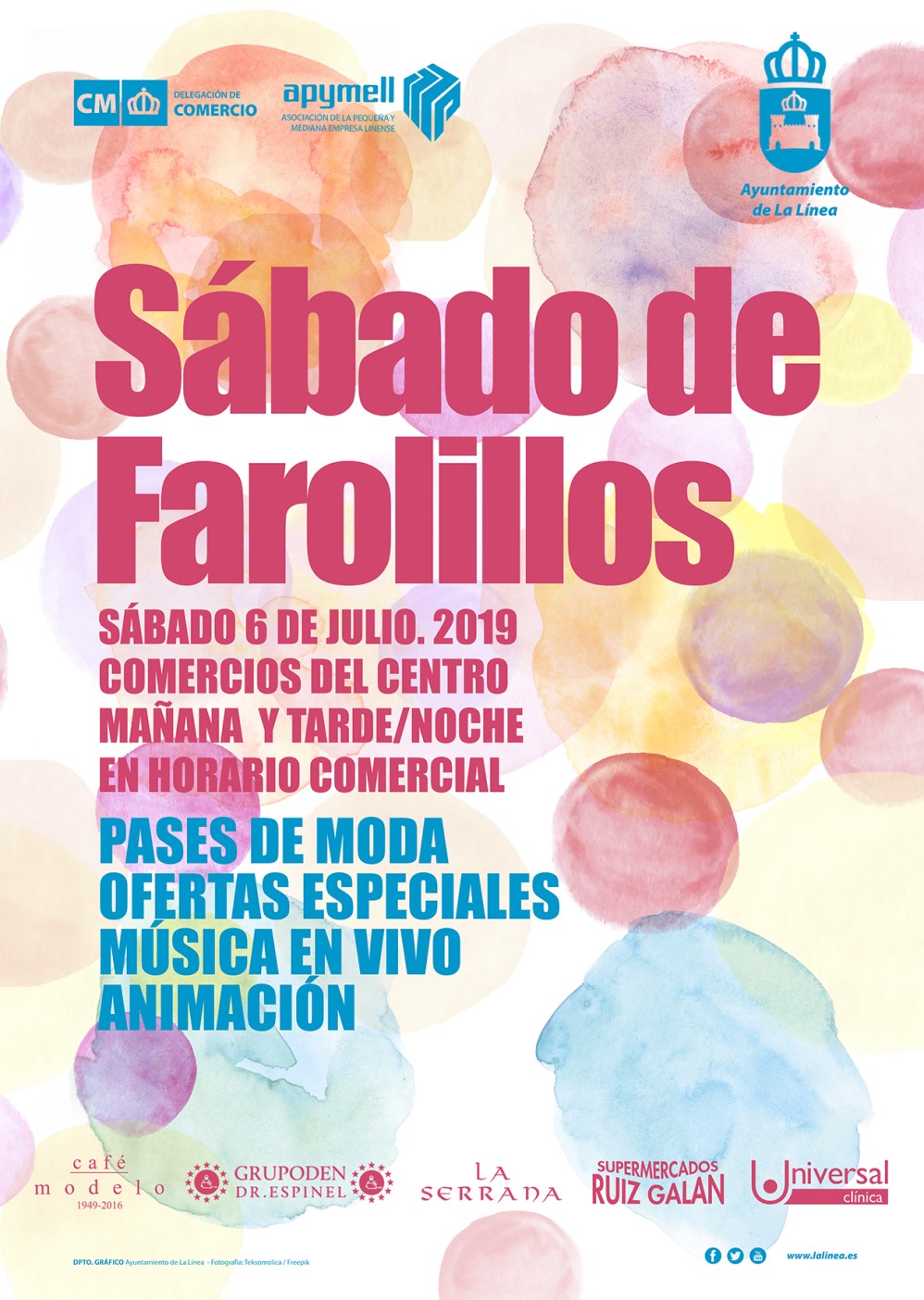 RRSS Farolillos 2019
