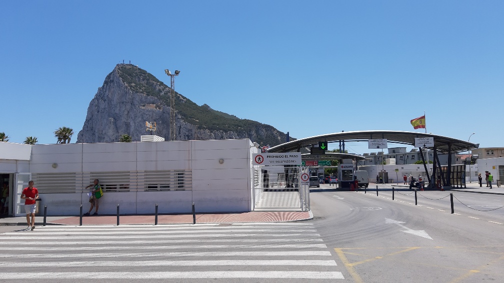 aduana salida Gibraltar
