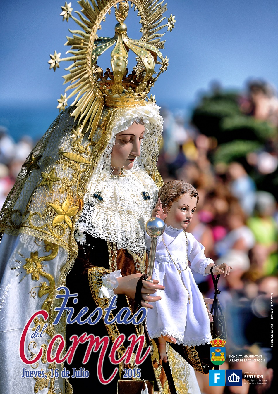 Cartel Virgen del Carmen 2015