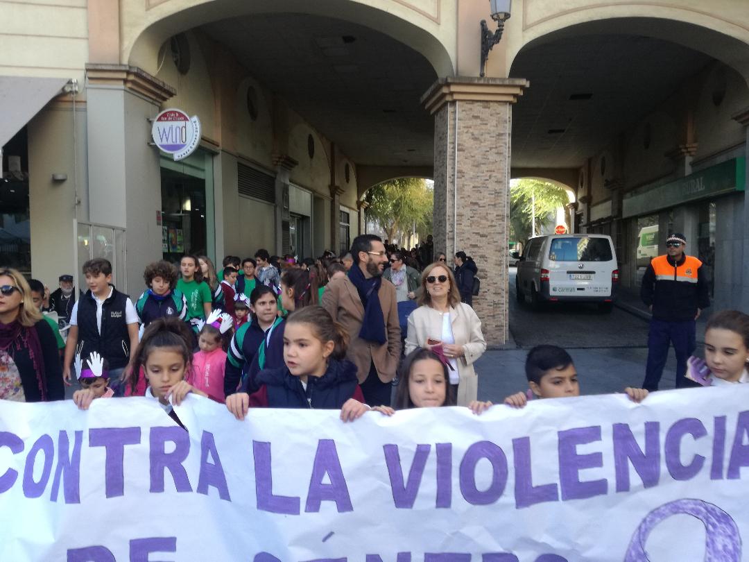 Marcha infantil violencia