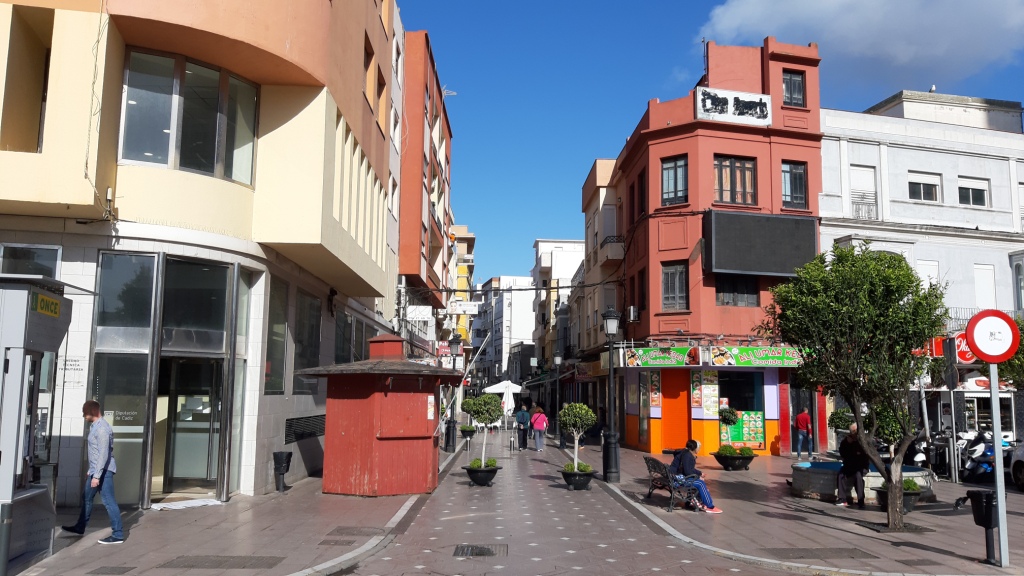 calle real centro de La Linea