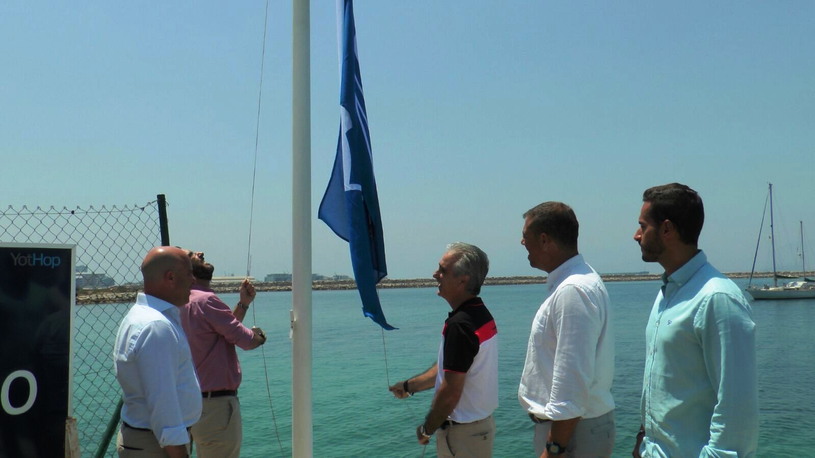 Bandera Azul Puerto Alcaidesa 1