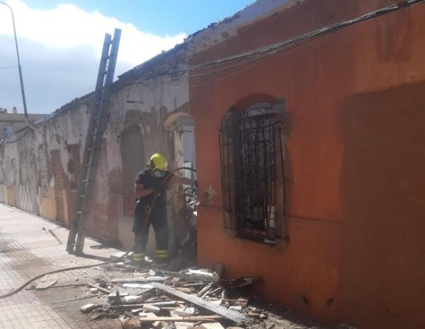 INCENDIO EN GONZALEZ DE LA VEGA