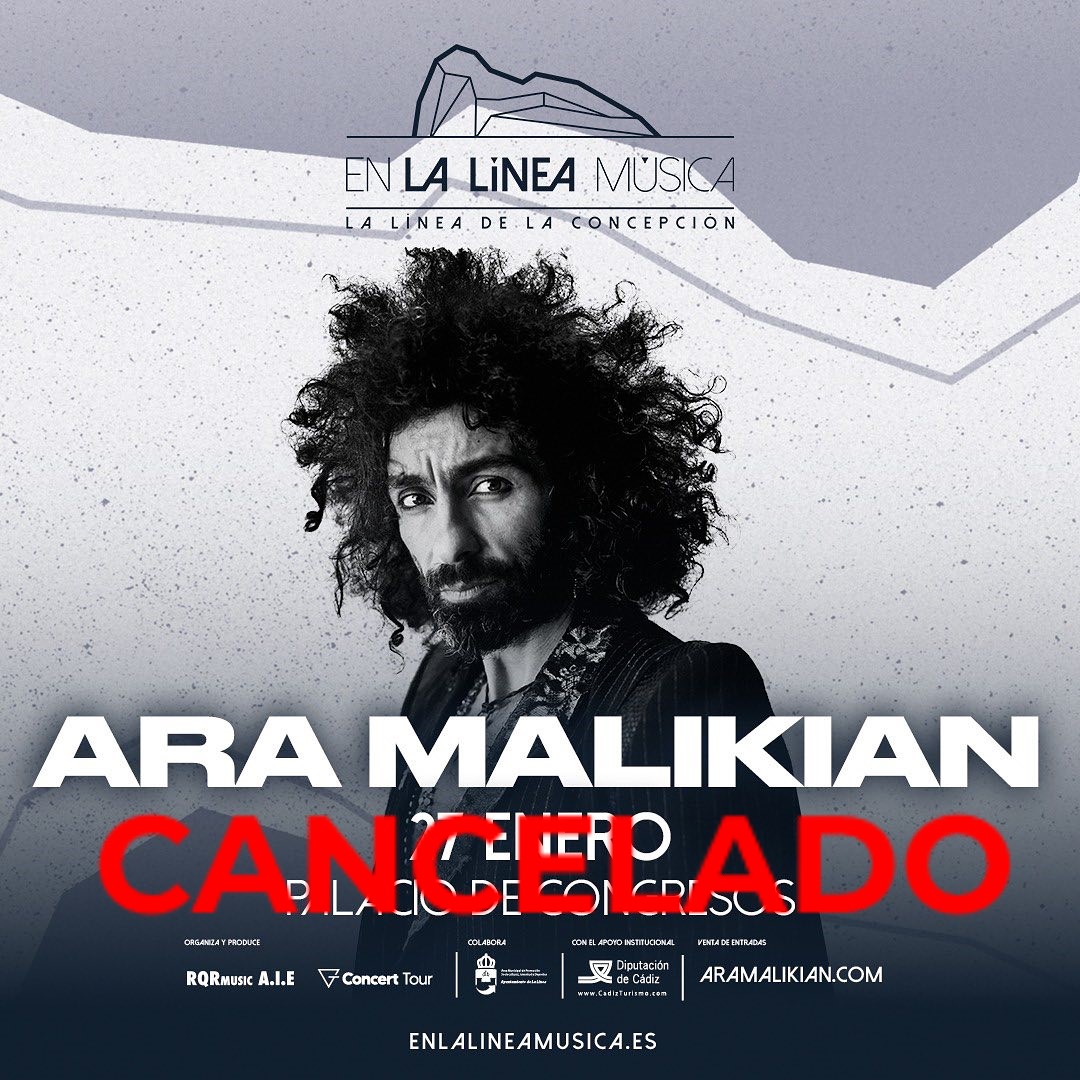 Ara Malikian cancela