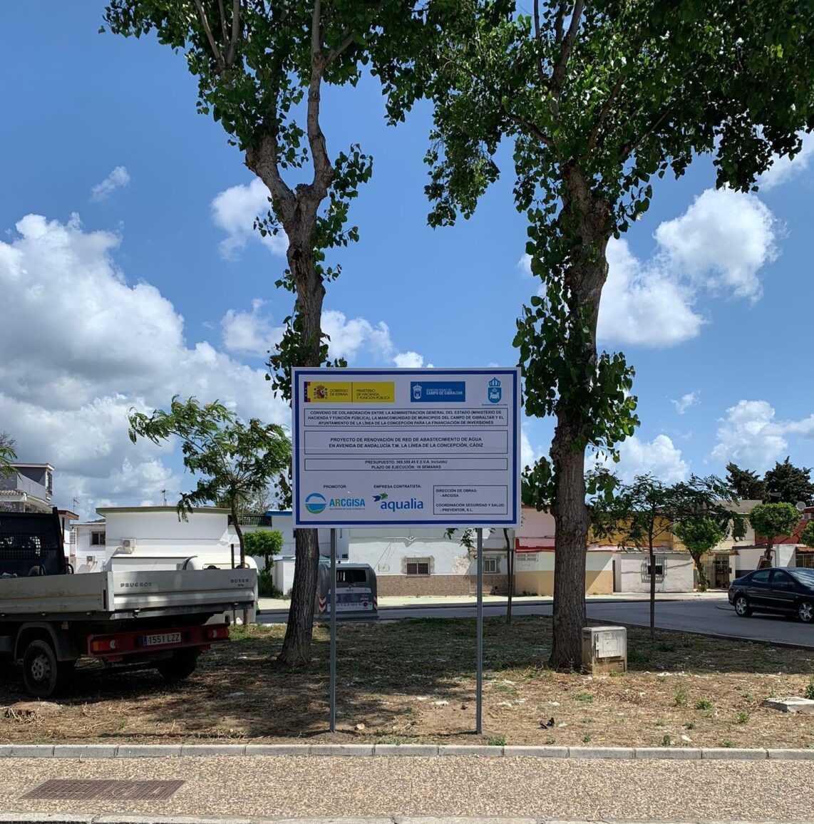 Avda Andalucia cambio tuberia