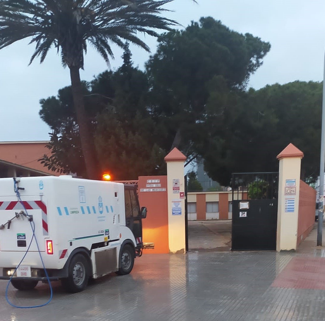 Baldeo colegio Velada