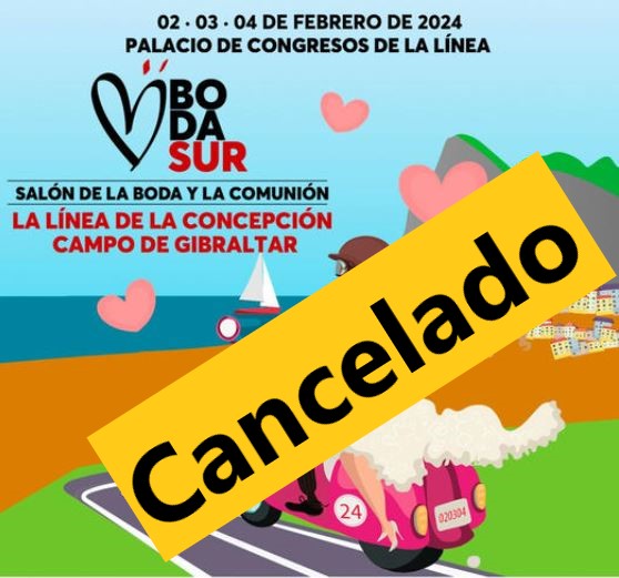 Bodasur cancelado
