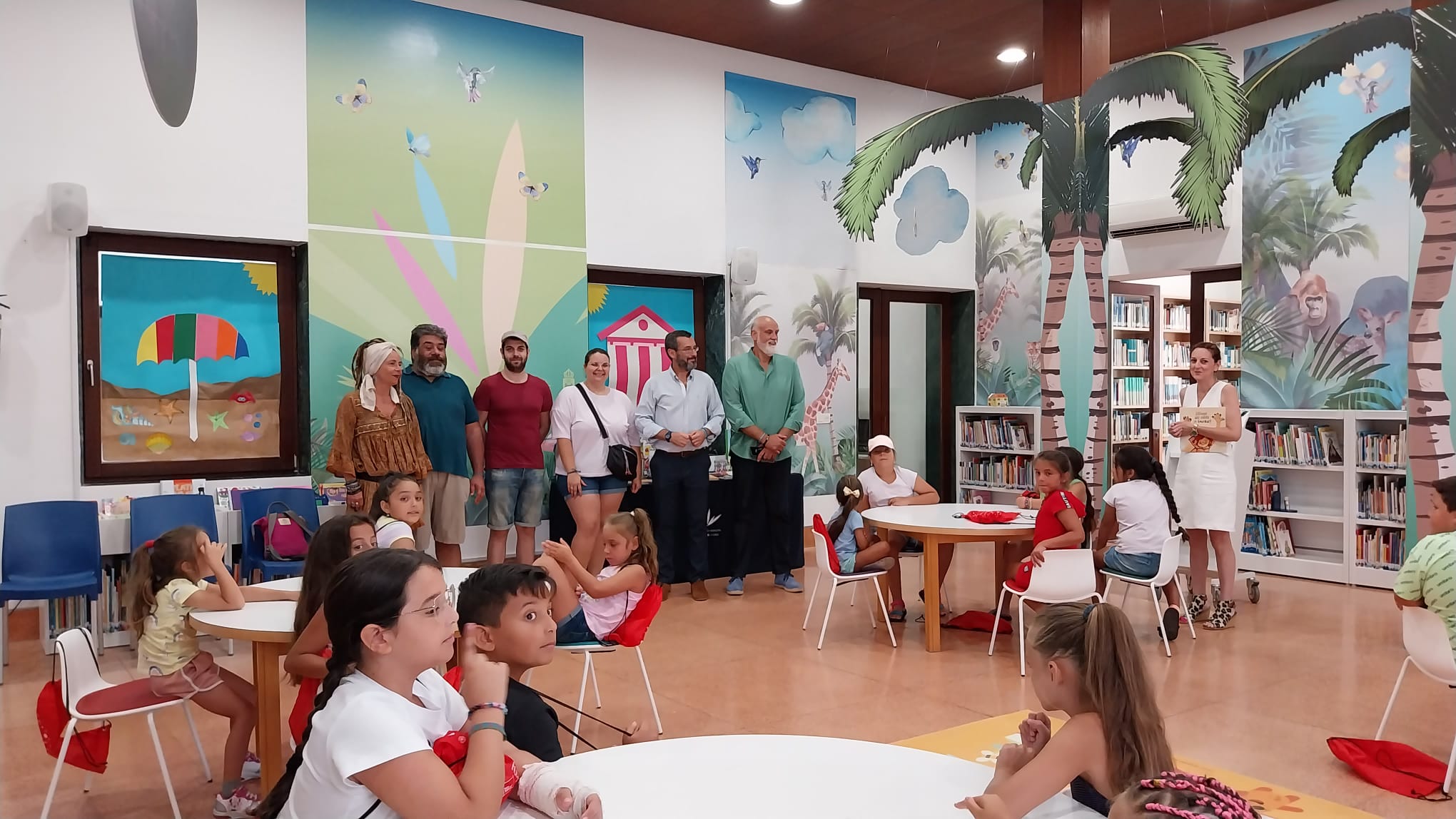 Campamento Nakera Romi biblioteca