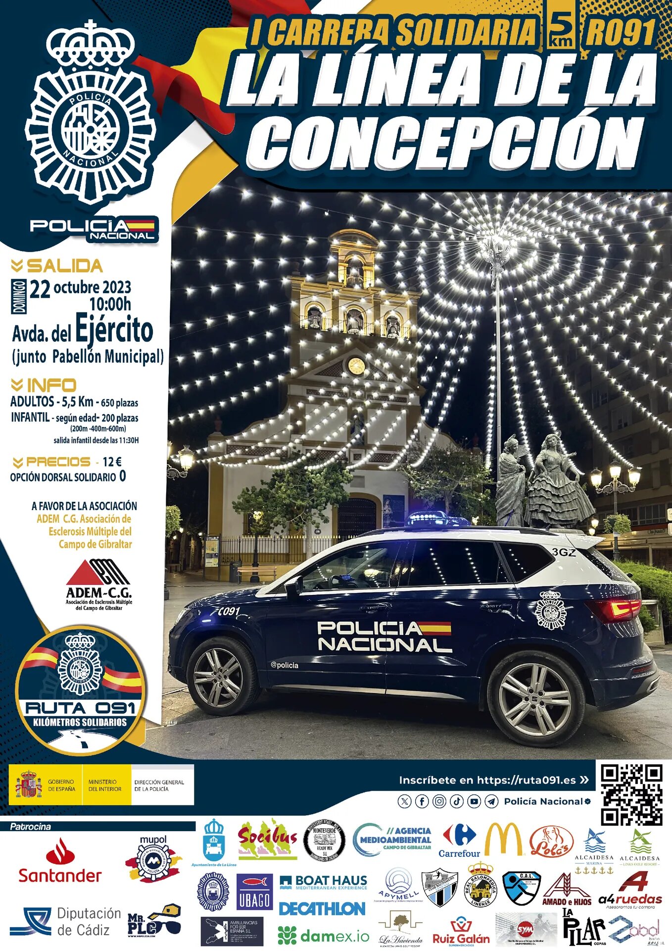 Carrera policia ruta 091