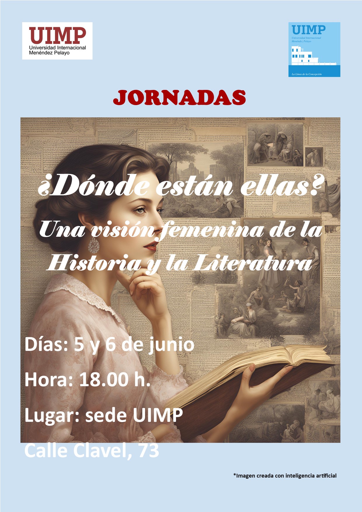 Cartel jornada mujer UIMP