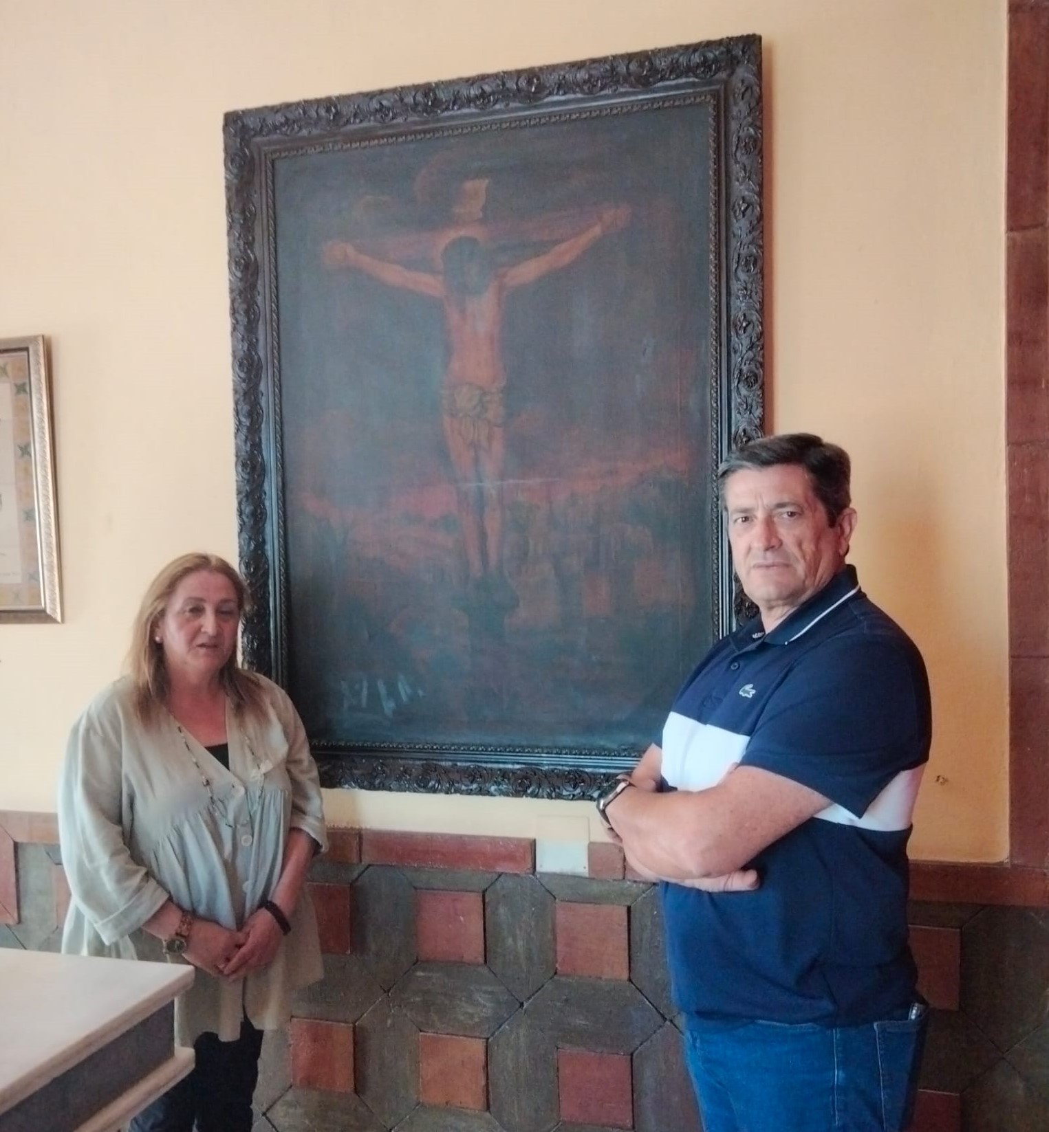 Cuadro capilla cementerio