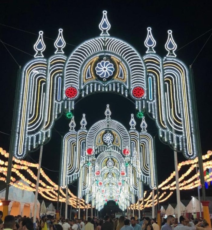 Iluminacion feria 2019