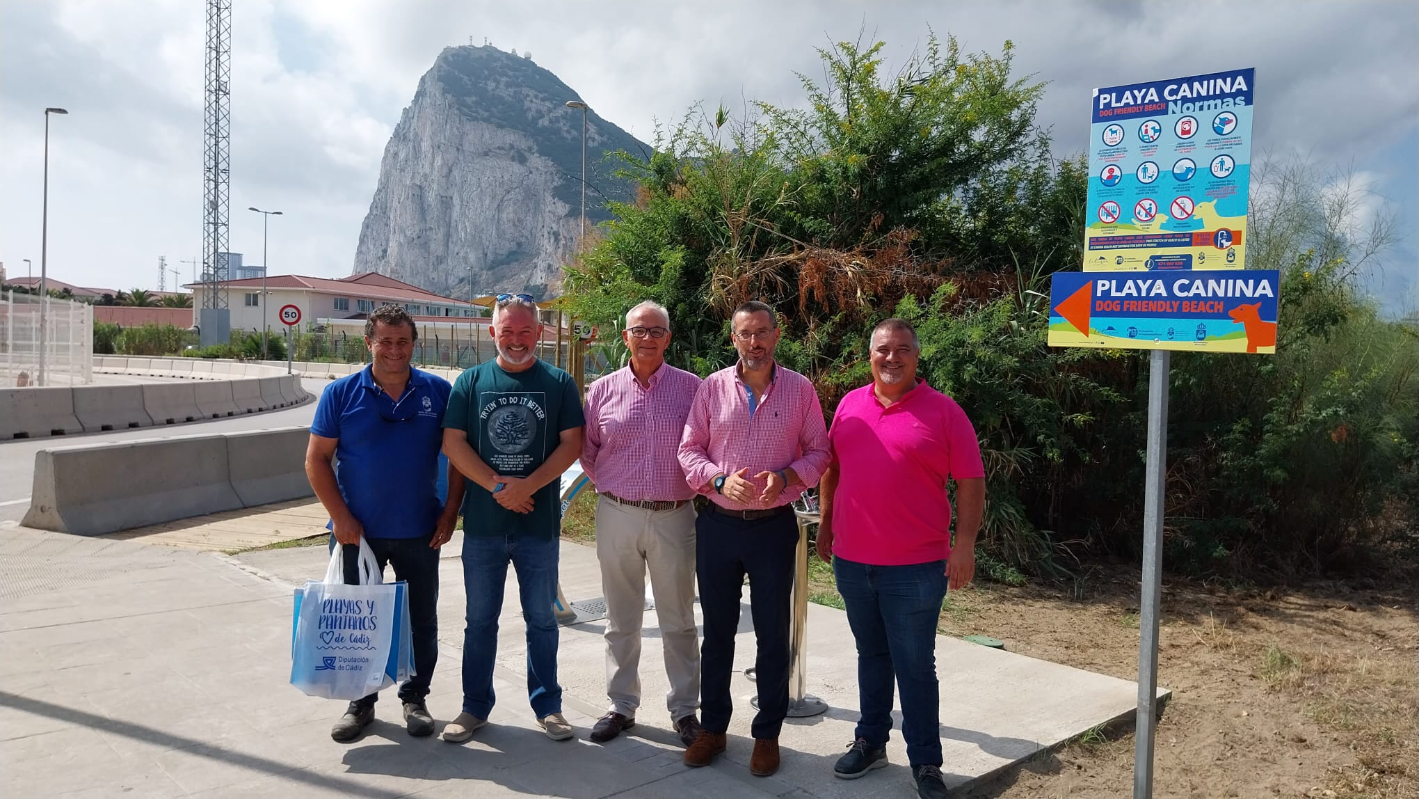 Inauguracion playa canina Los Manolos