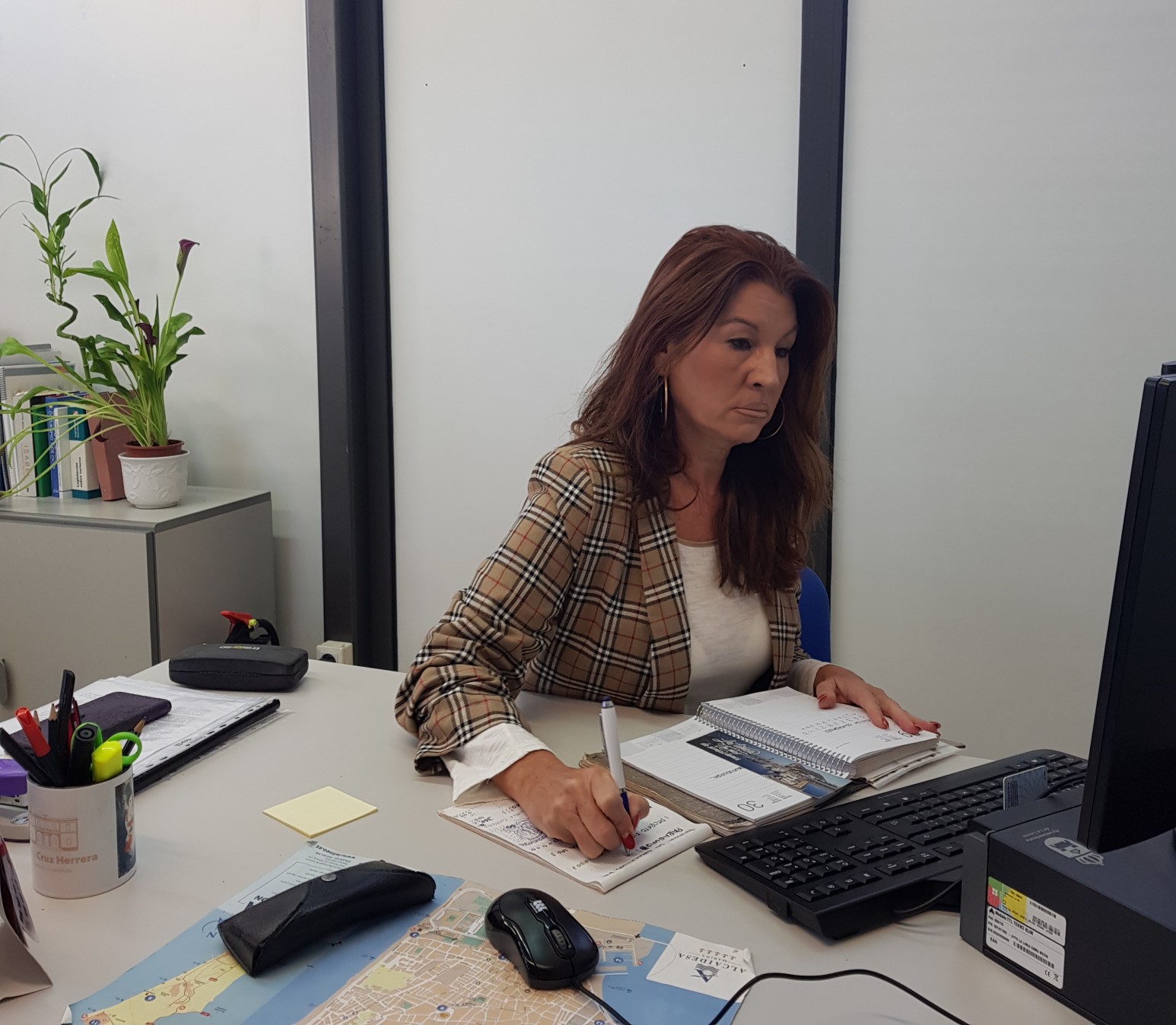 Mercedes Atanet oficina