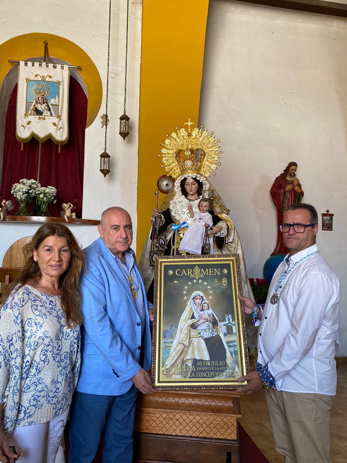 Presentacion cartel fiestas Virgen del Carmen