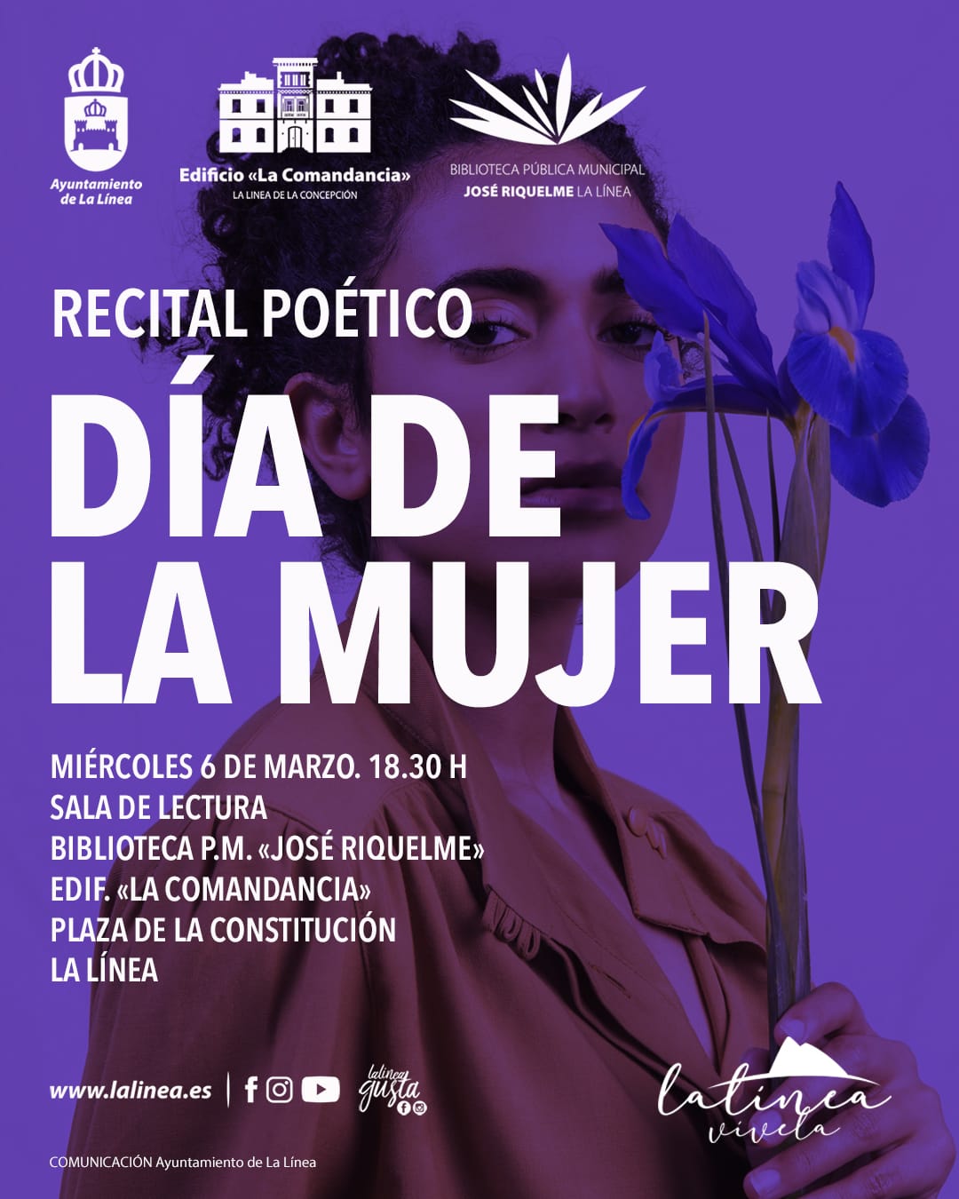 Recital poetico mujer biblioteca