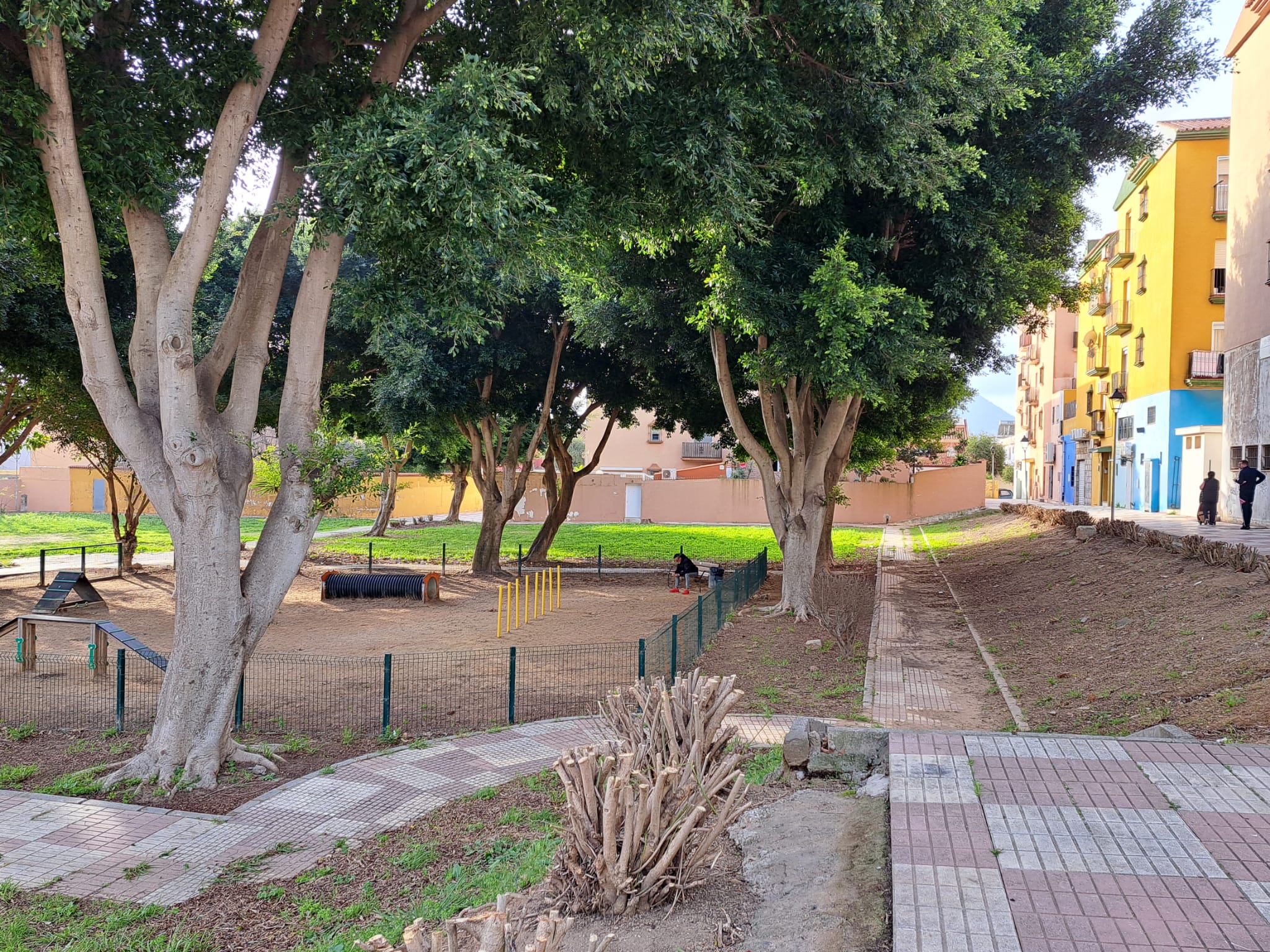 TRABAJOS PARQUE CANINO PUNTO RIBOT