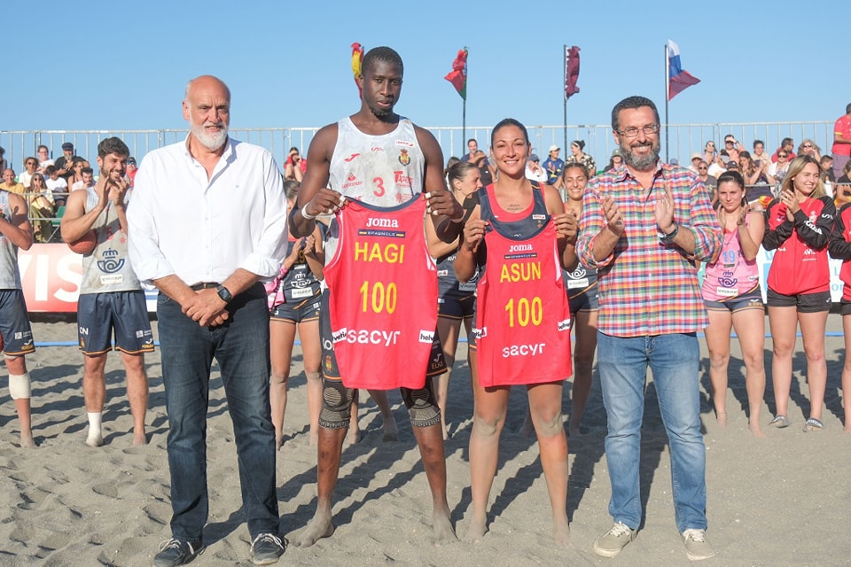 Torneo internacional balonmano playa