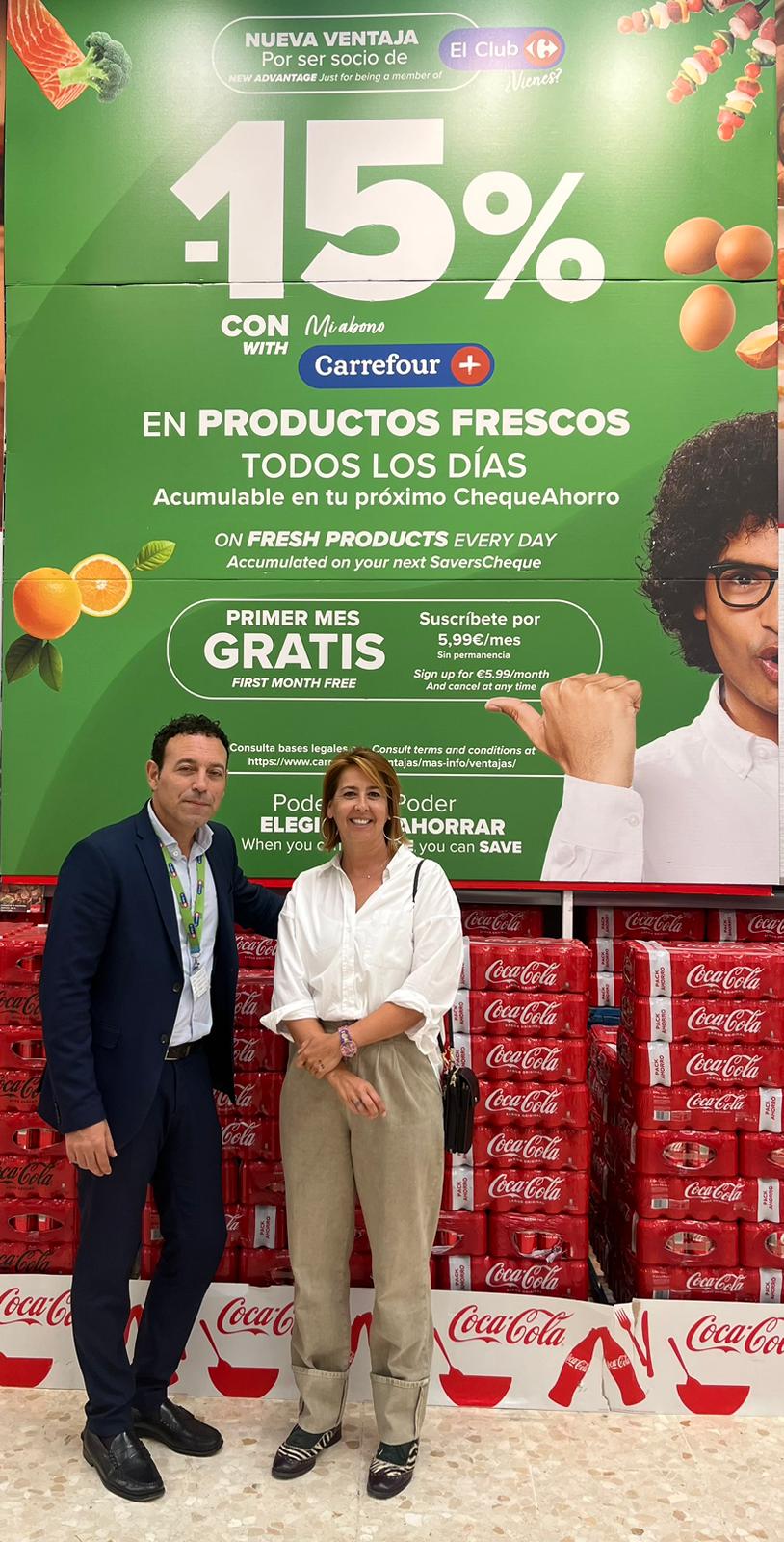 VISITA DE ZULEICA A CARREFOUR