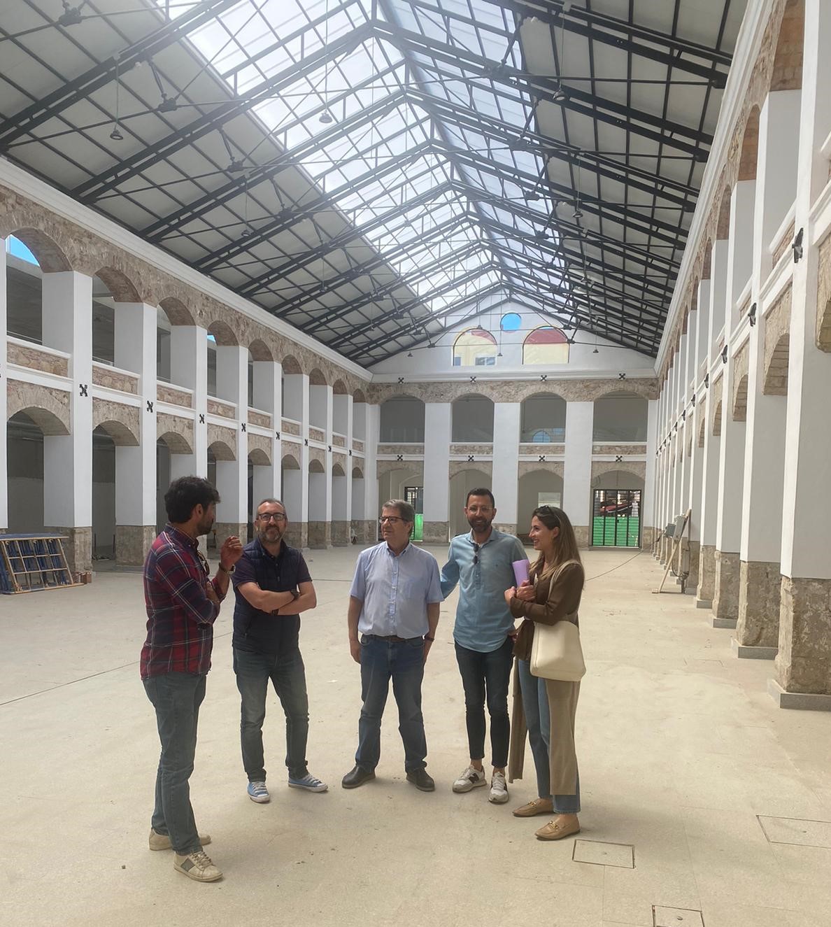 Visita al Mercado Psoe