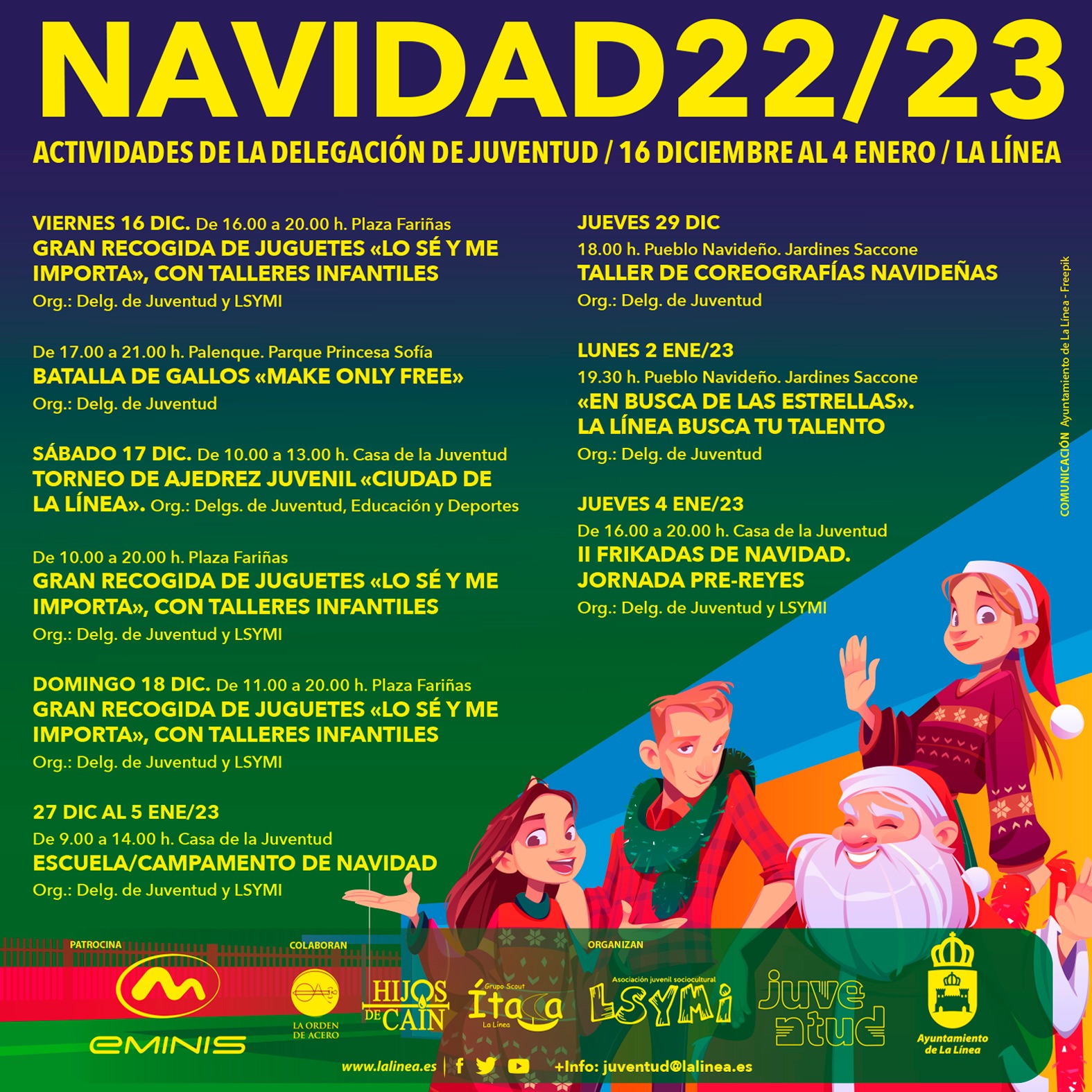 ACTIVIDADES CASA DE LA JUVENTUD