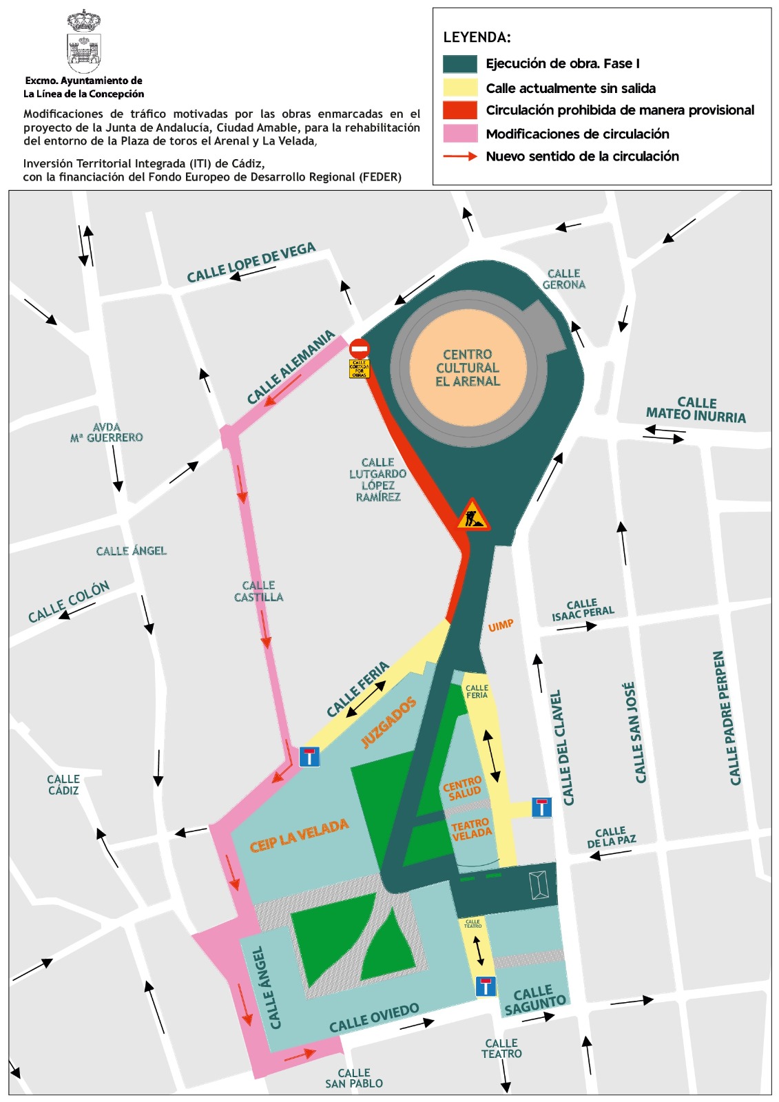 CAMBIOS TRAFICO CIUDAD AMABLE