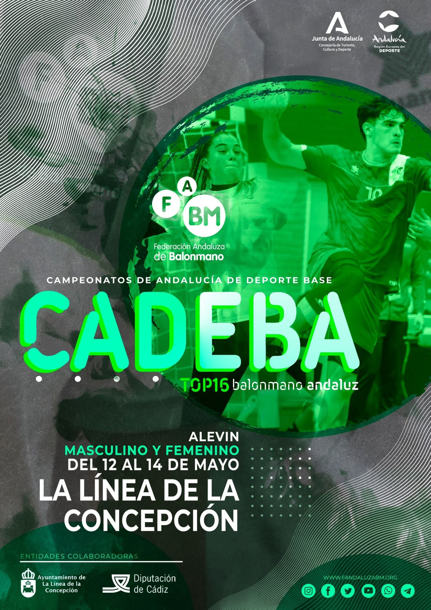 Cartel CADEBA balonmano
