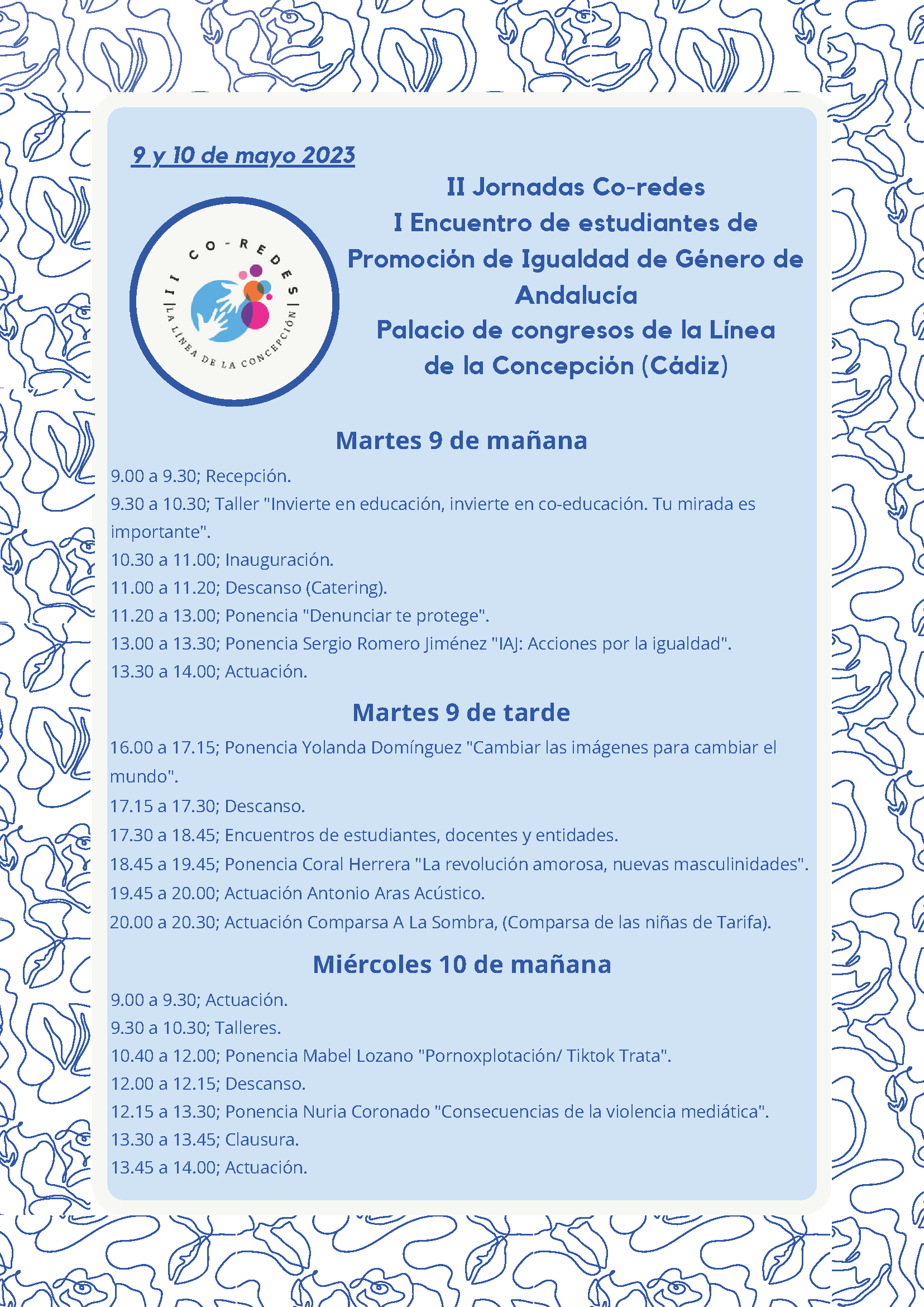 Co redes programacion