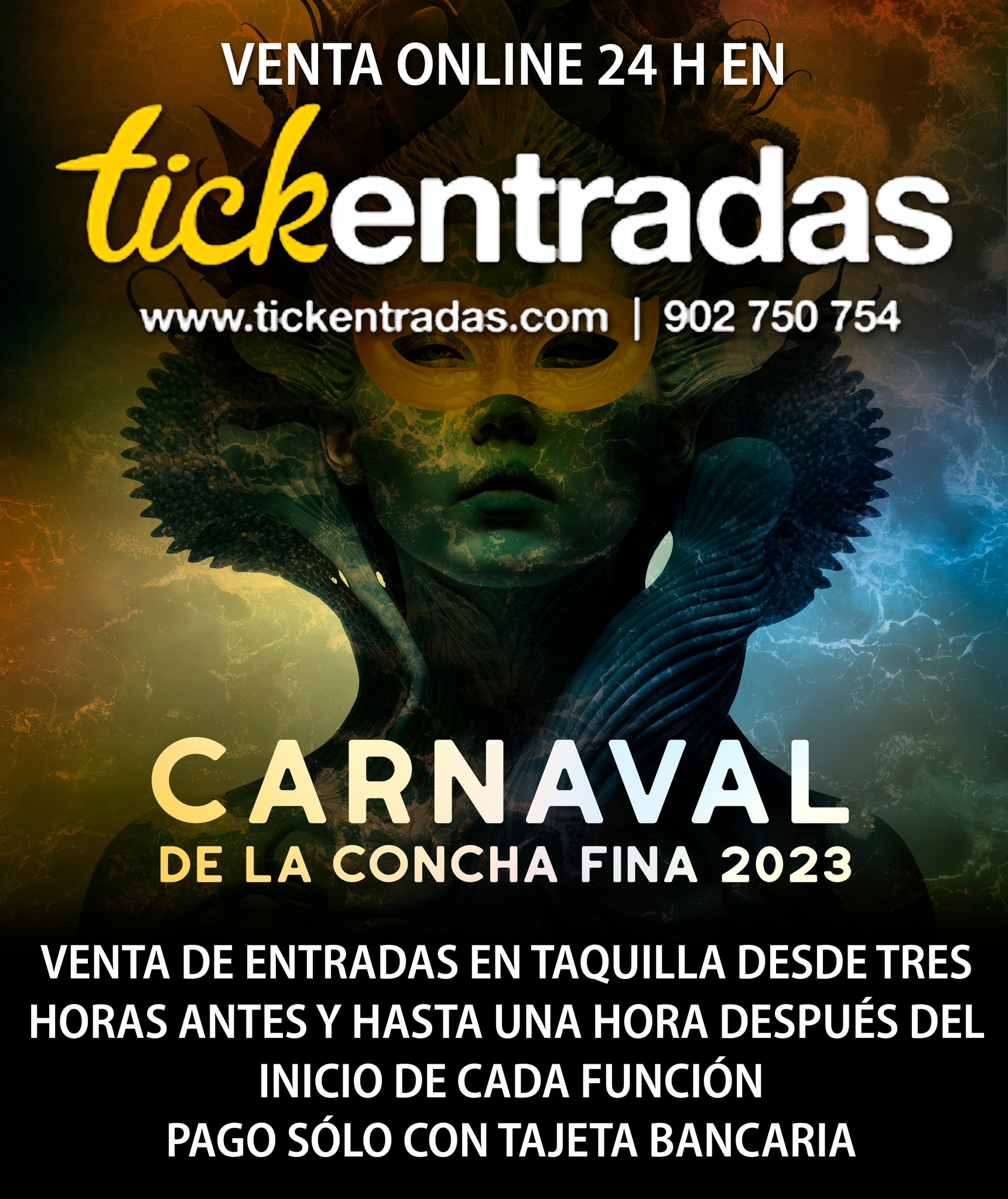 Entradas carnaval teatro