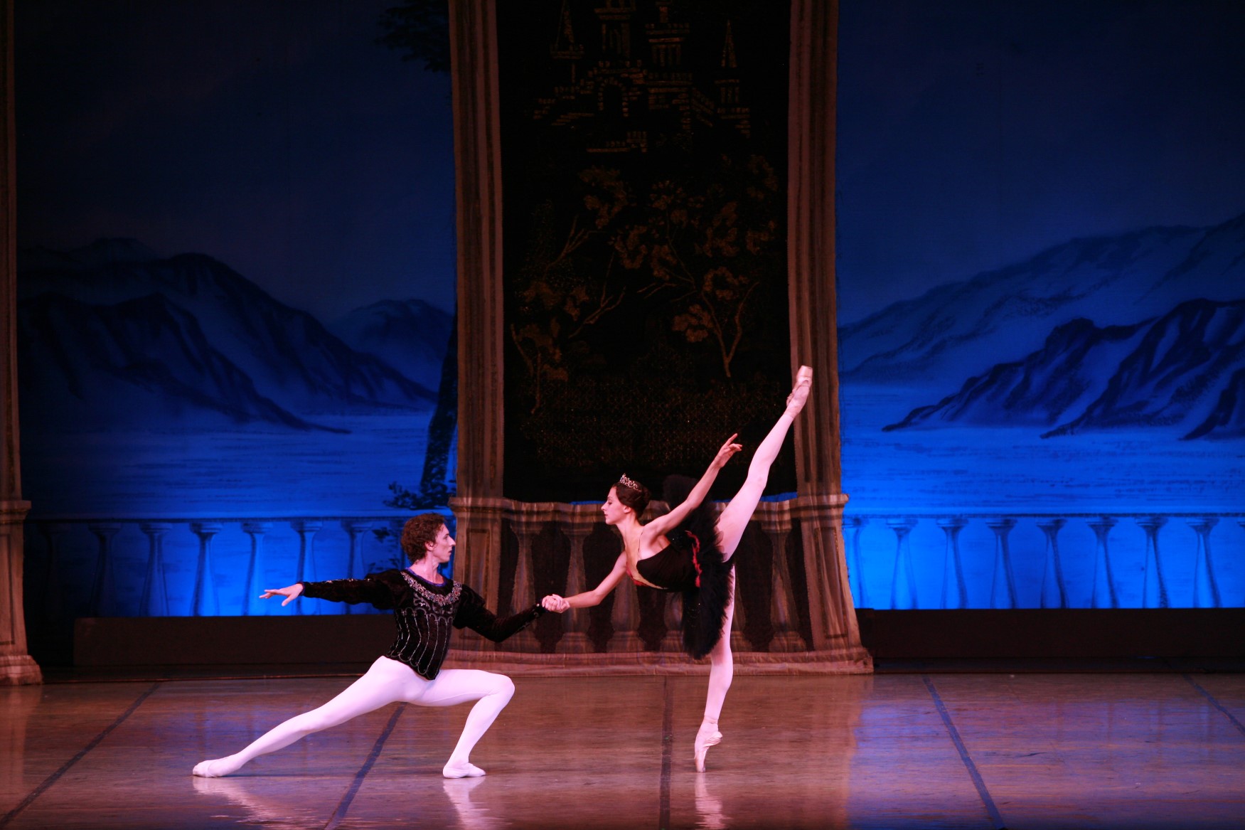 Lago Cisnes Ballet ruso
