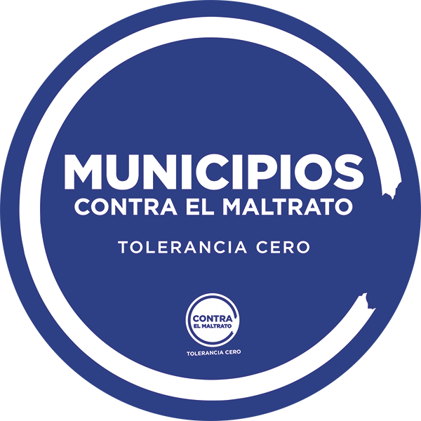 Logo municipios contra el maltrato