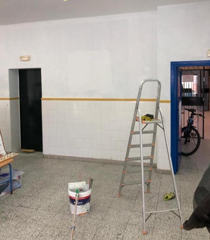 Pintado colegio