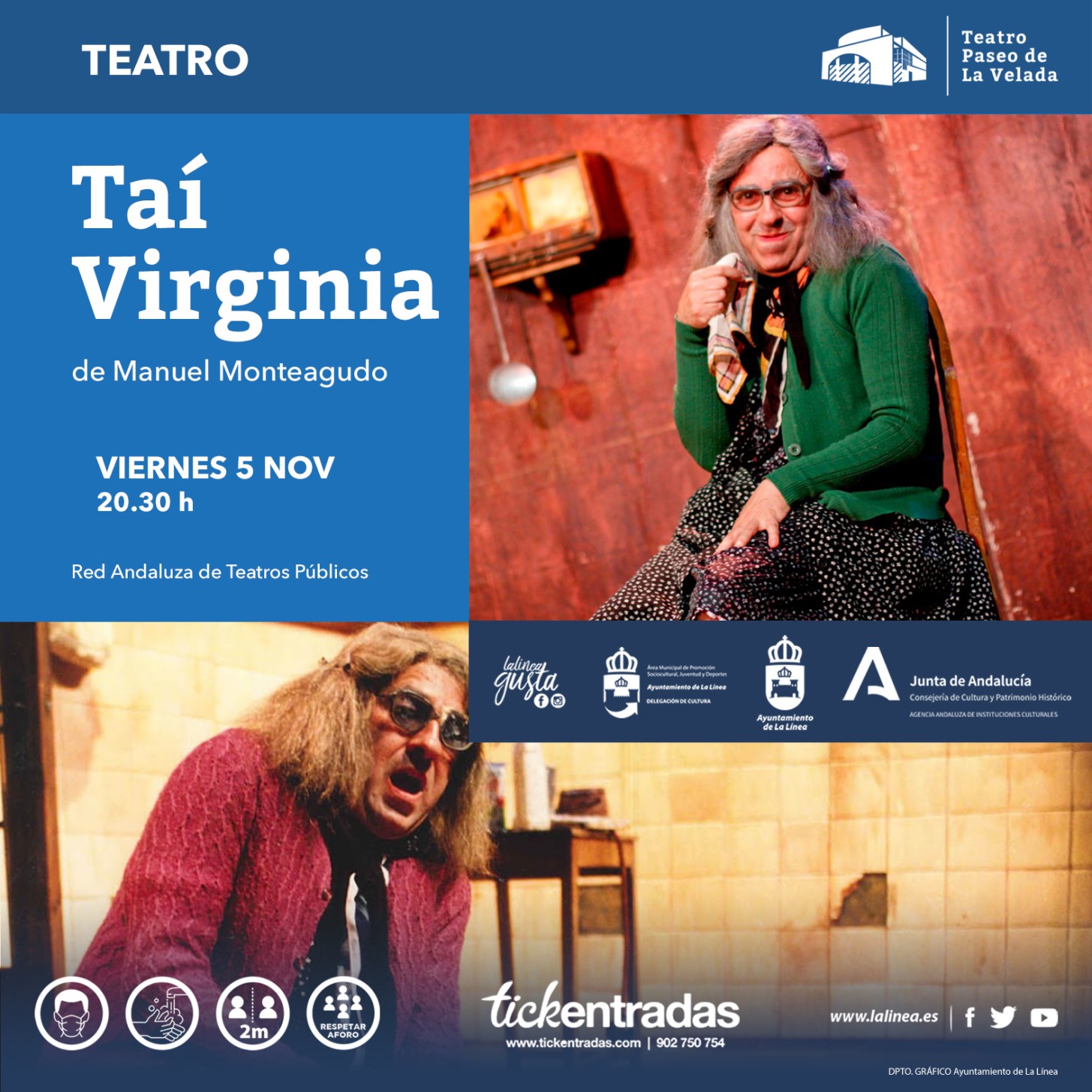 RRSS Teatro de La Velada Taí Virginia
