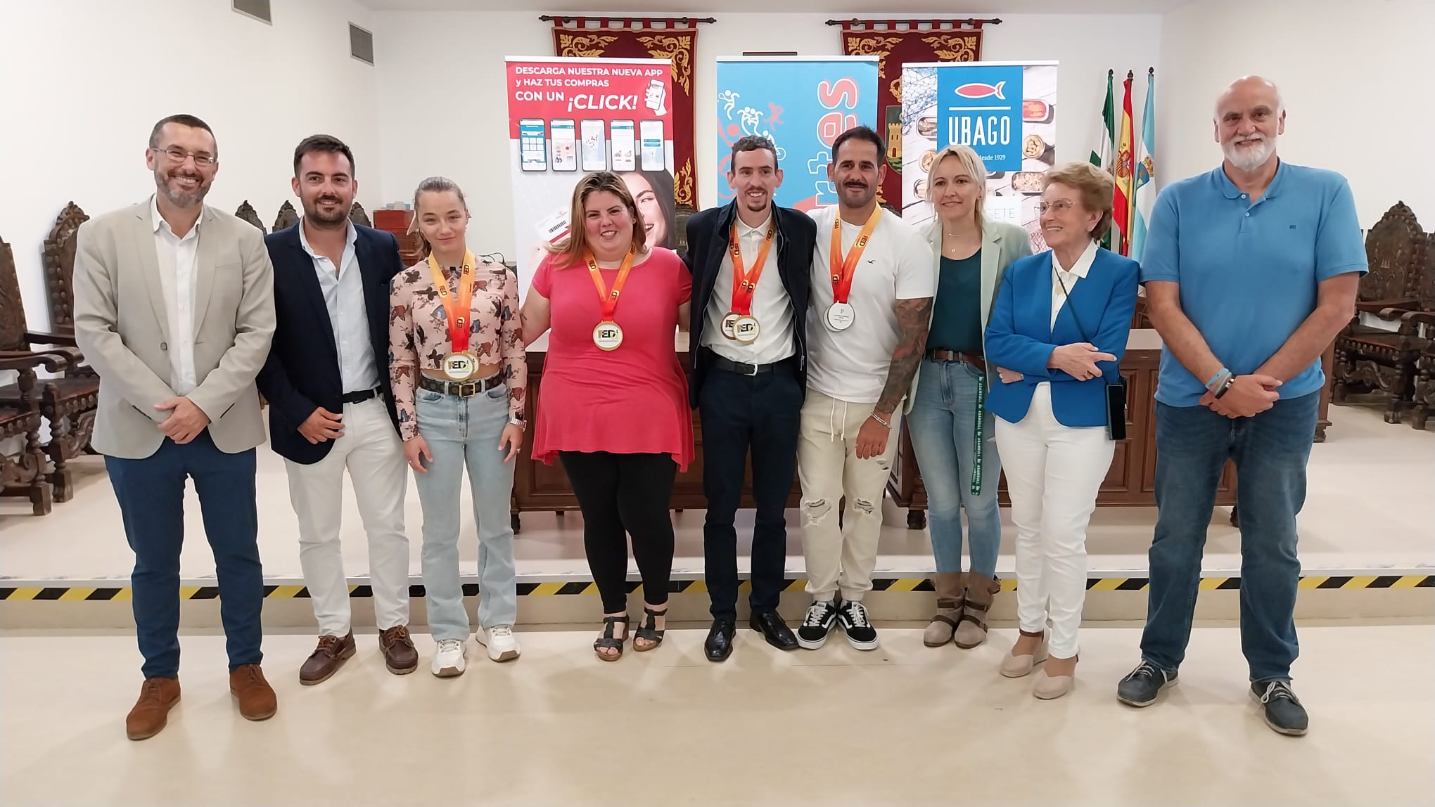 Recepcion atletas Asansull