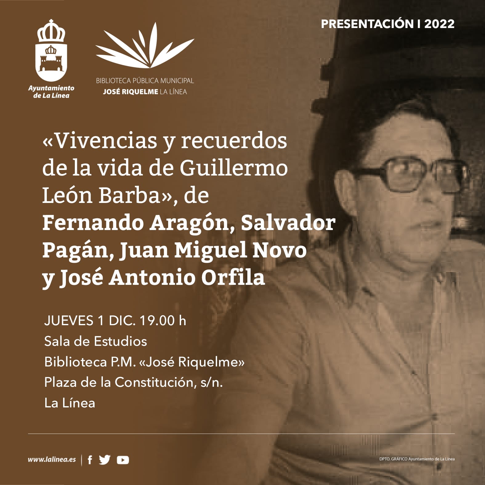 Recuerdo a Guillermo Leon Barba biblioteca