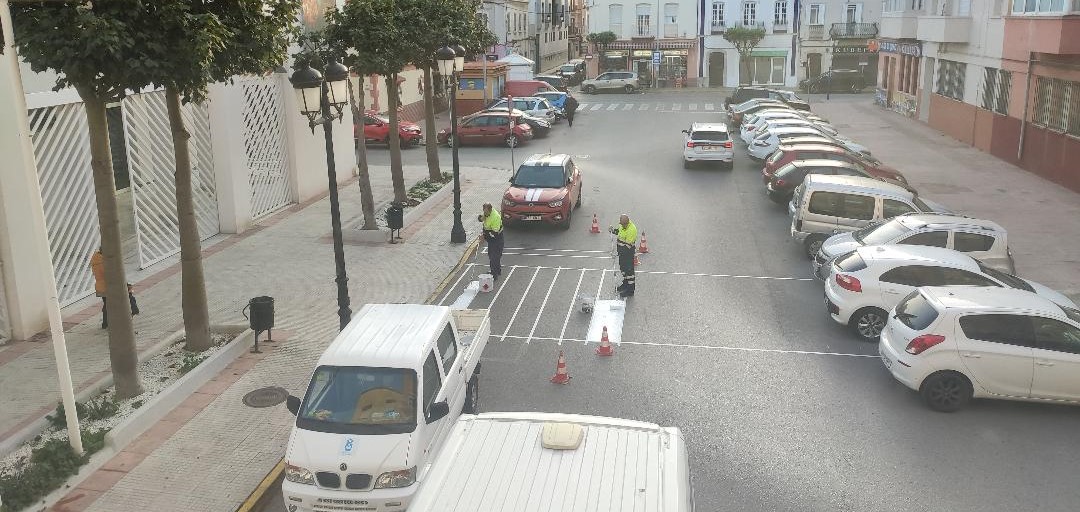 trabajos de señalización