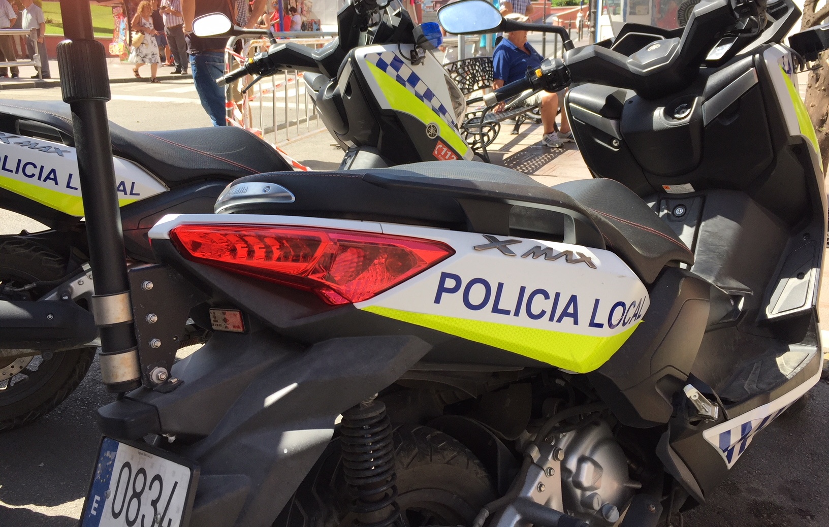 Policia local logo motos