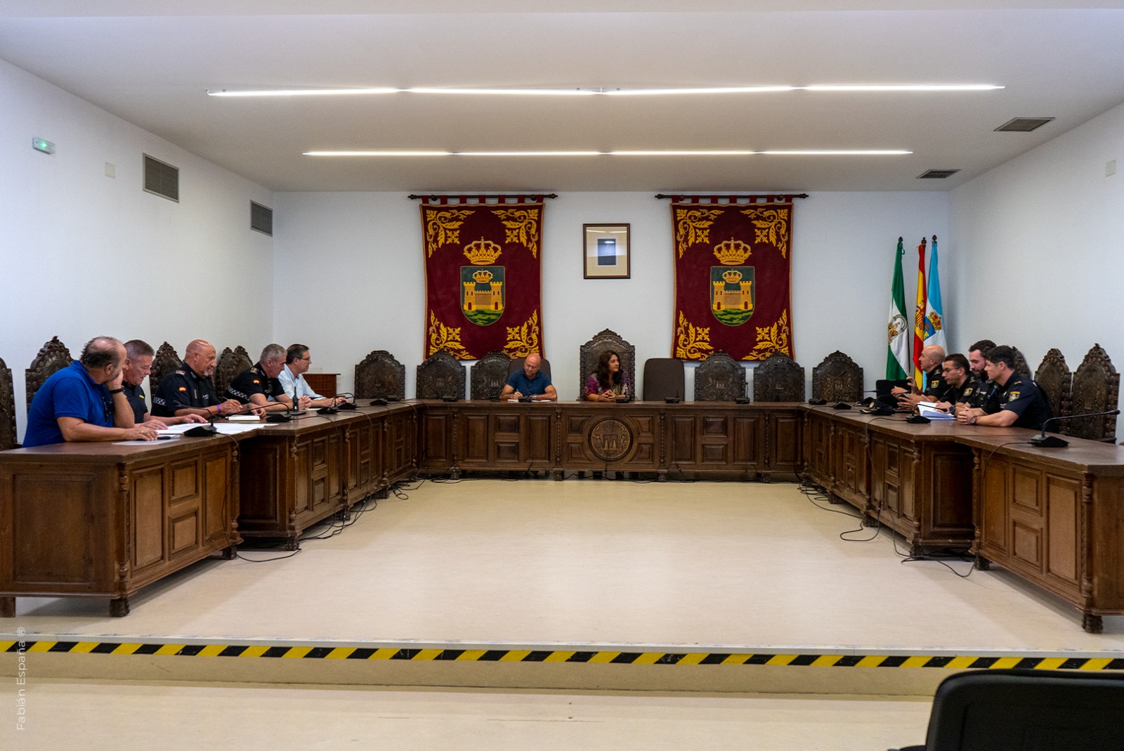 REUNION SEGURIDAD DEL ESTADIO