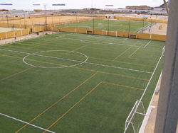 campos de futbol cesped artificial