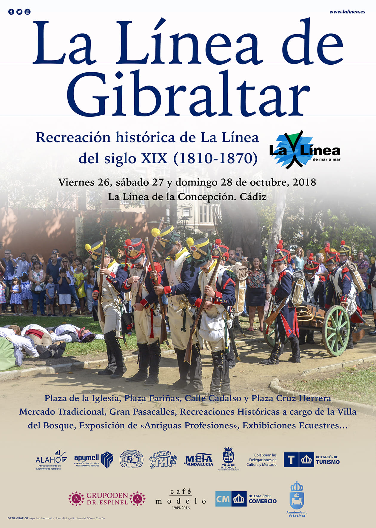 Cartel La Linea de Gibraltar 2018
