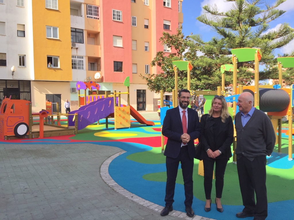 Inauguracion parque infantil La Velada