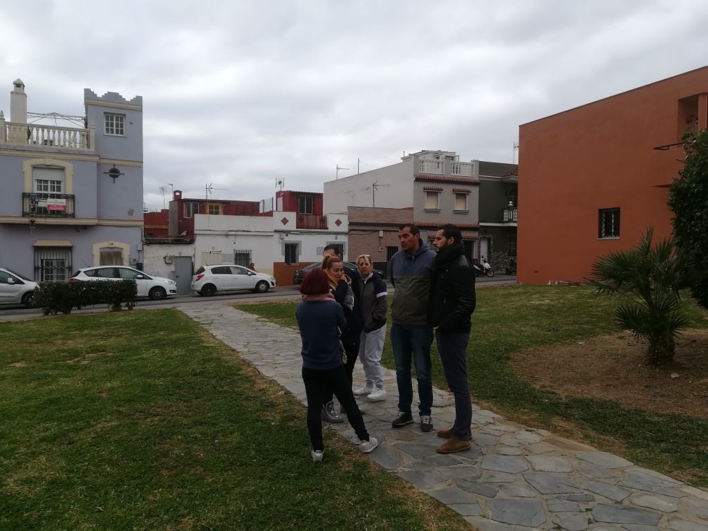 Visita Mario Fernandez a viviendas Punto Ribot